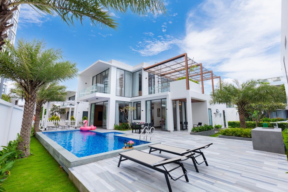 Villa cho nhóm bạn nhỏ 4–6 người – hồ bơi riêng
