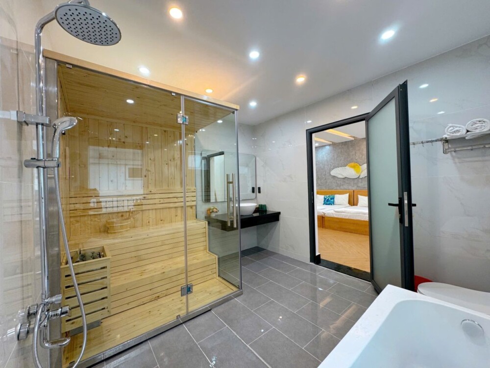 Villa Gần Biển Bãi Sau OdwinB3 - Phòng Sauna