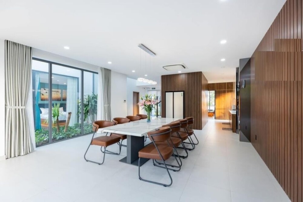 Villa Long Cung Sát Biển - Khu vực phòng khách