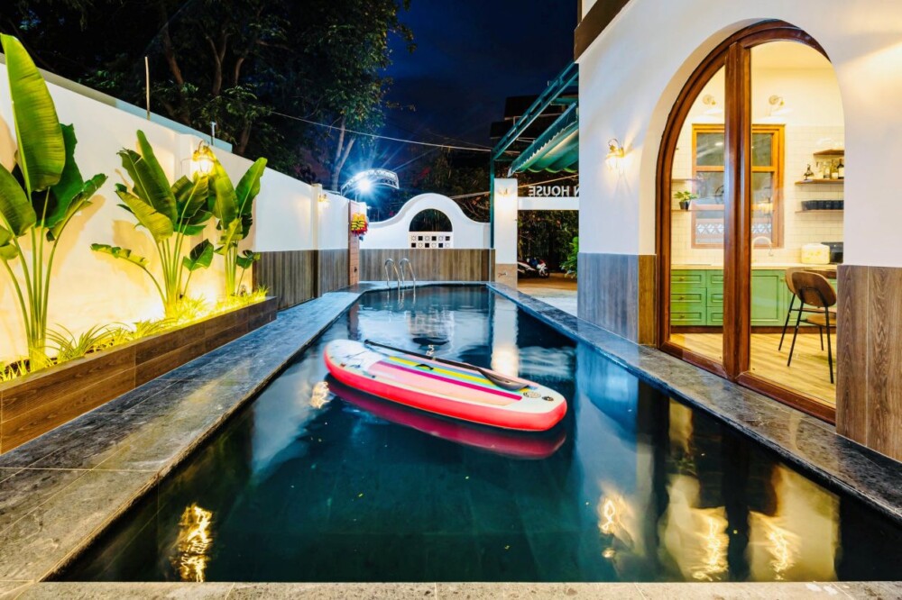 Villa Vũng Tàu OdwinD1 - Khu vực hồ bơi