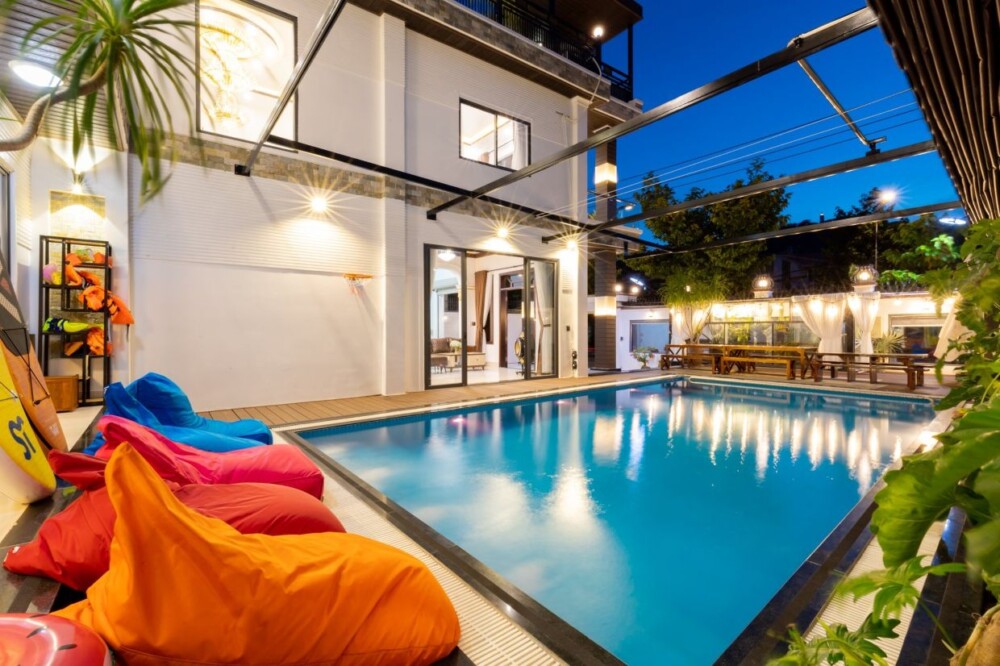 Villa Bãi Sau Vũng Tàu OdwinSEA25 - Khu vực hồ bơi