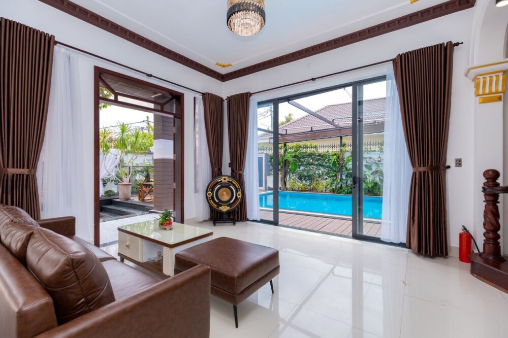Villa Bãi Sau Vũng Tàu OdwinSEA25 - Khu vực phòng khách