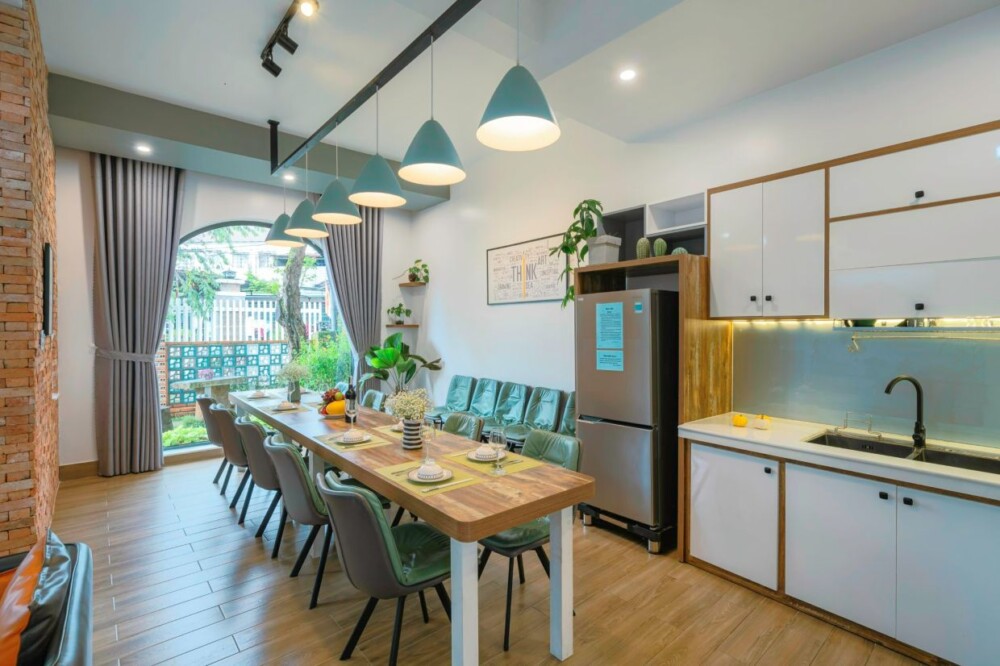 Villa Đà Lạt Odwin18 - Khu vực ăn uống và bếp