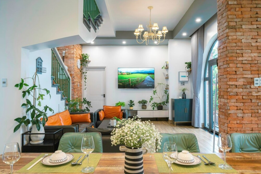Villa Đà Lạt Odwin18 - Khu vực phòng khách