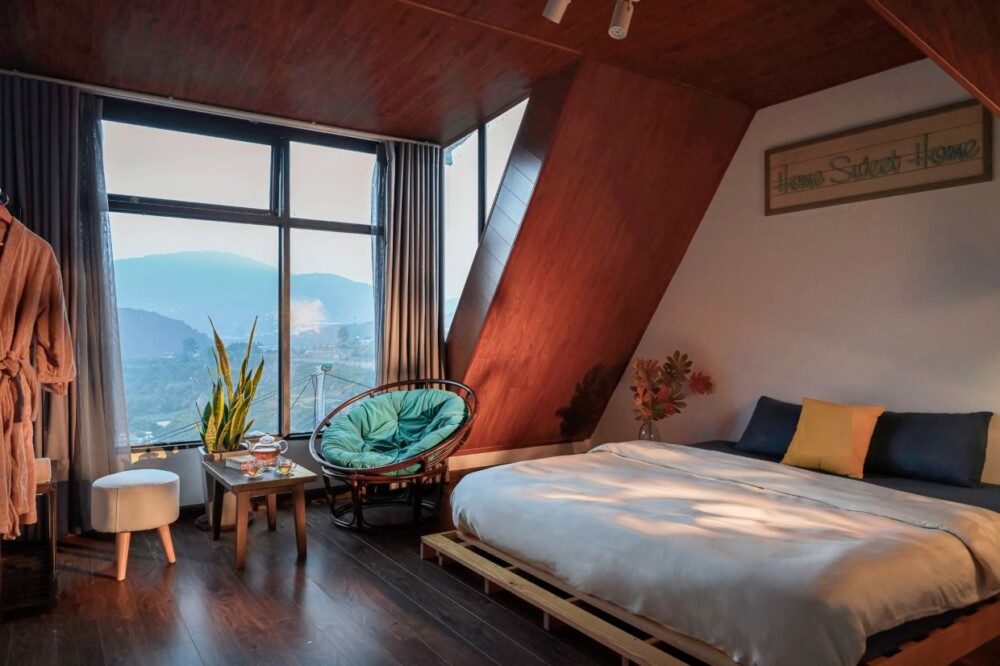 Villa Đà Lạt Odwin2 - Phòng ngủ