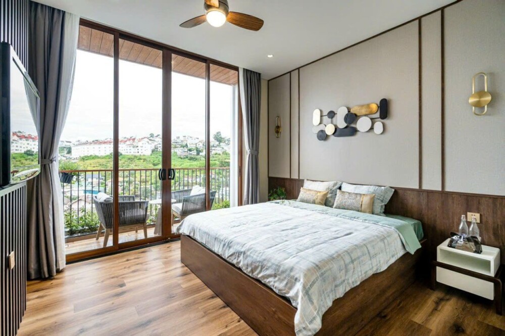 Villa Đà Lạt Odwin23 - Phòng ngủ