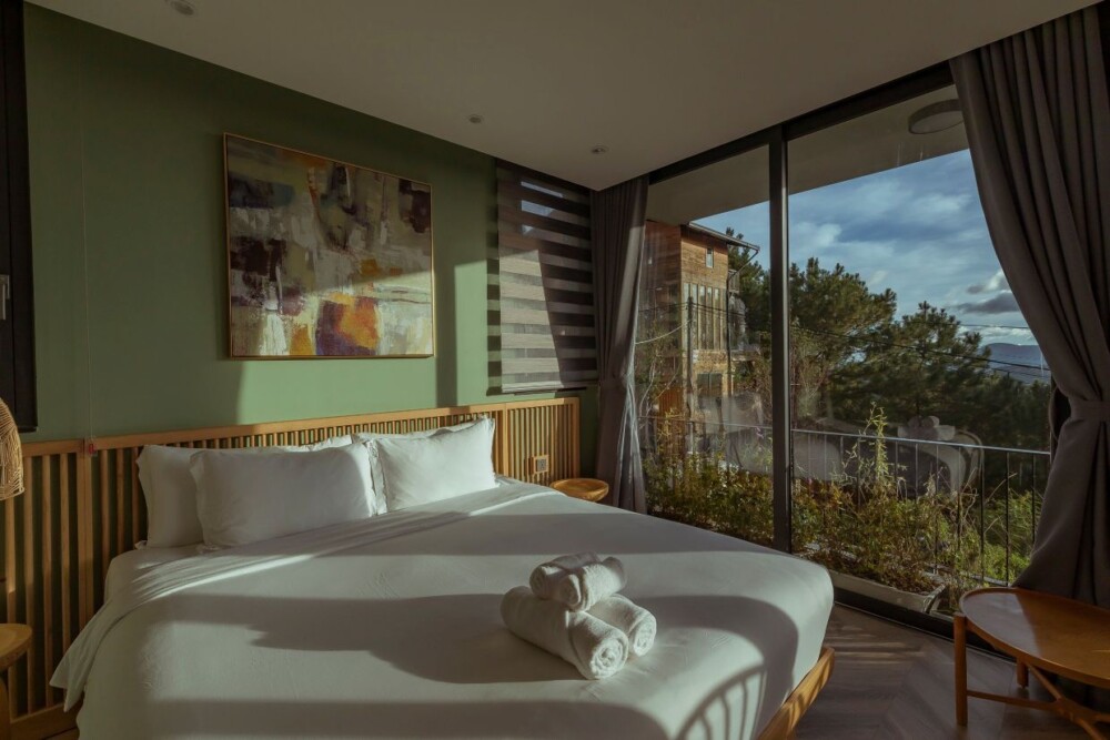Villa Đà Lạt Odwin33 - Phòng ngủ