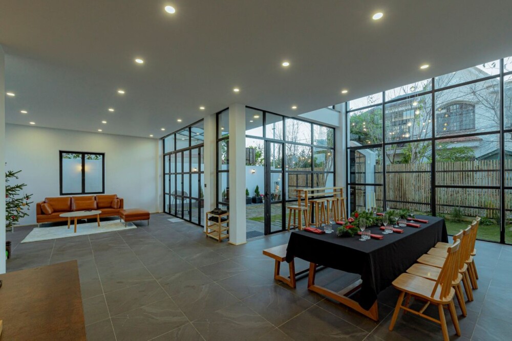 Villa Đà Lạt Odwin35 - Khu vực phòng khách