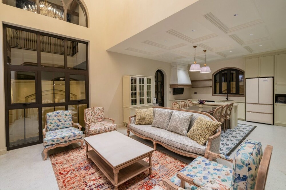 Villa Đà Lạt Odwin8 - Khu vực phòng khách