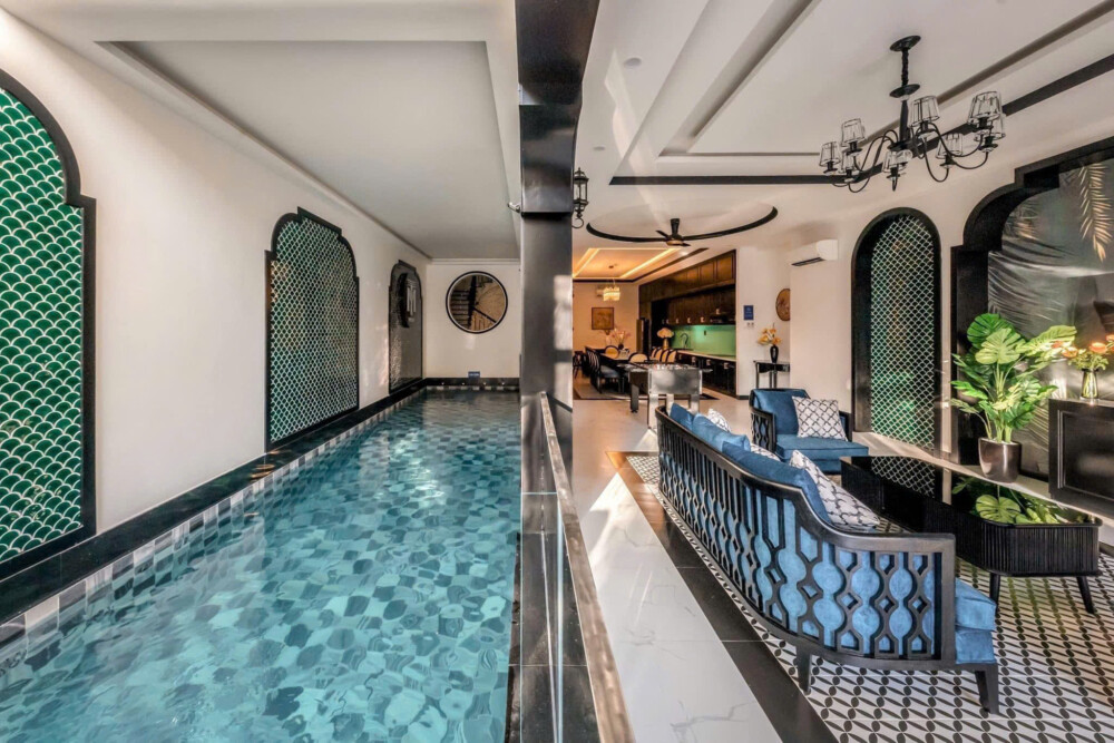 Villa Bãi sau Vũng Tàu OdwinIndo có hồ bơi trong nhà