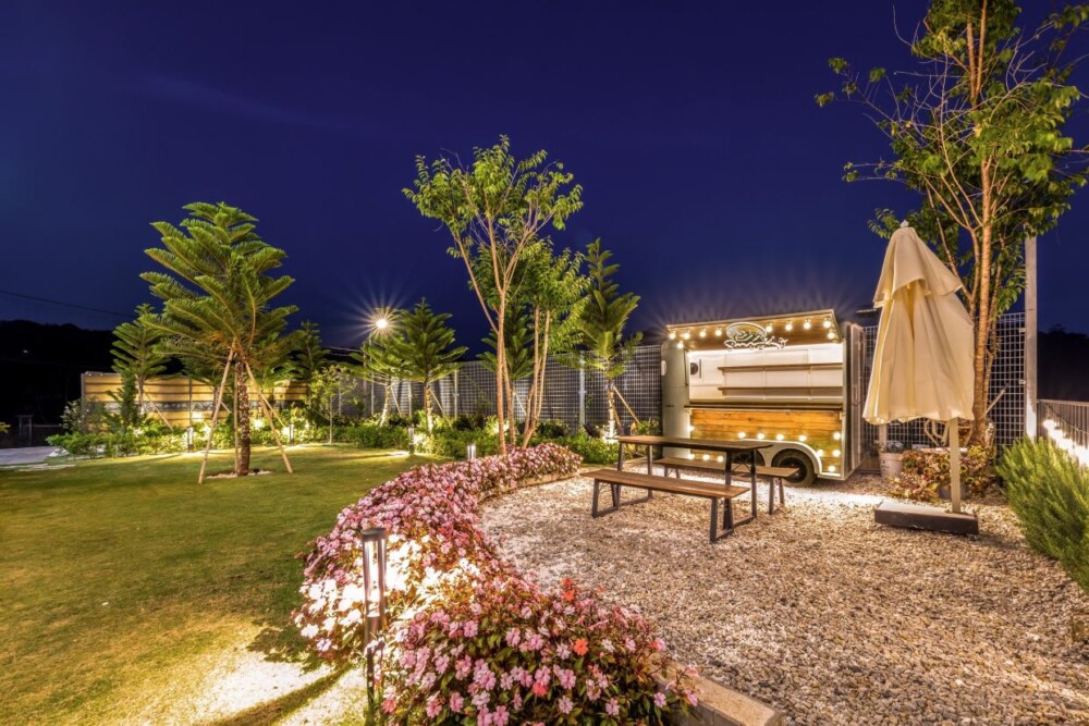 Villa Đà Lạt Odwin36 - Khu vực sân vườn