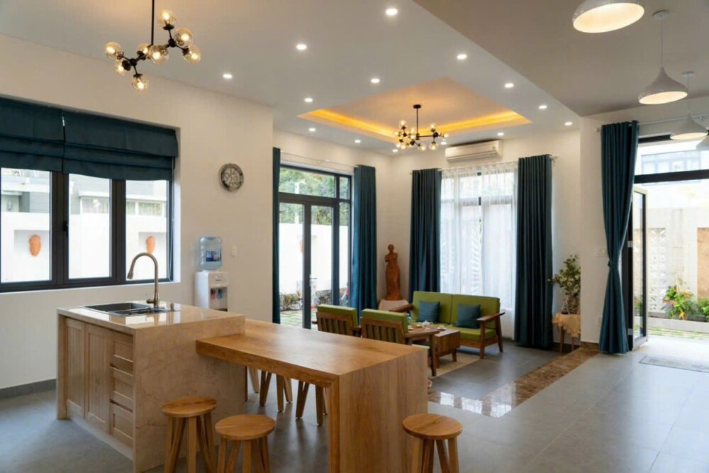 Villa Long Cung OdwinPL01 - Khu vực phòng khách