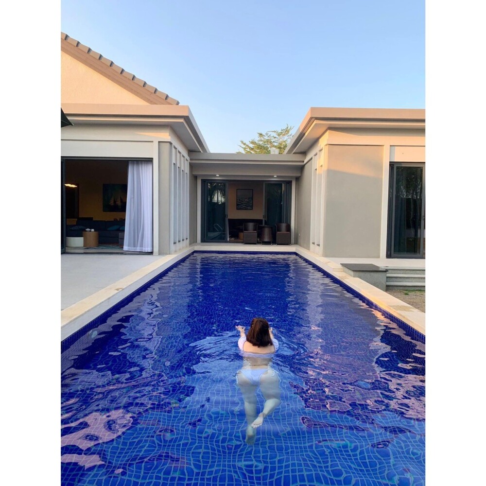 Villa Hồ Tràm giá rẻ OdwinHT05 – nguyên căn 3 phòng ngủ, sân BBQ rộng