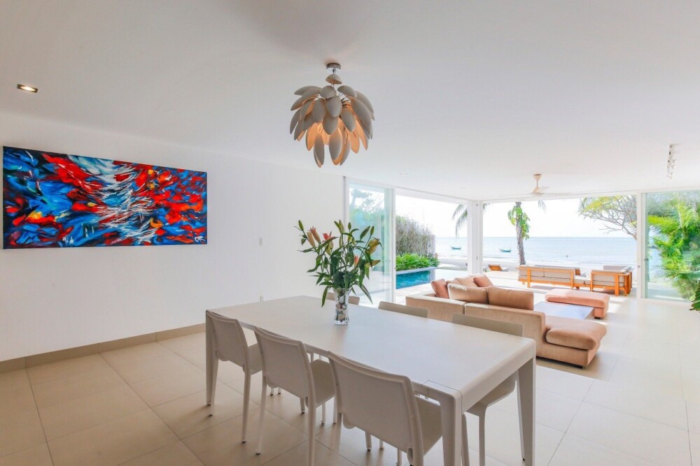 Phòng khách đầy đủ tiện nghi tại villa Odwin SB 3PN
