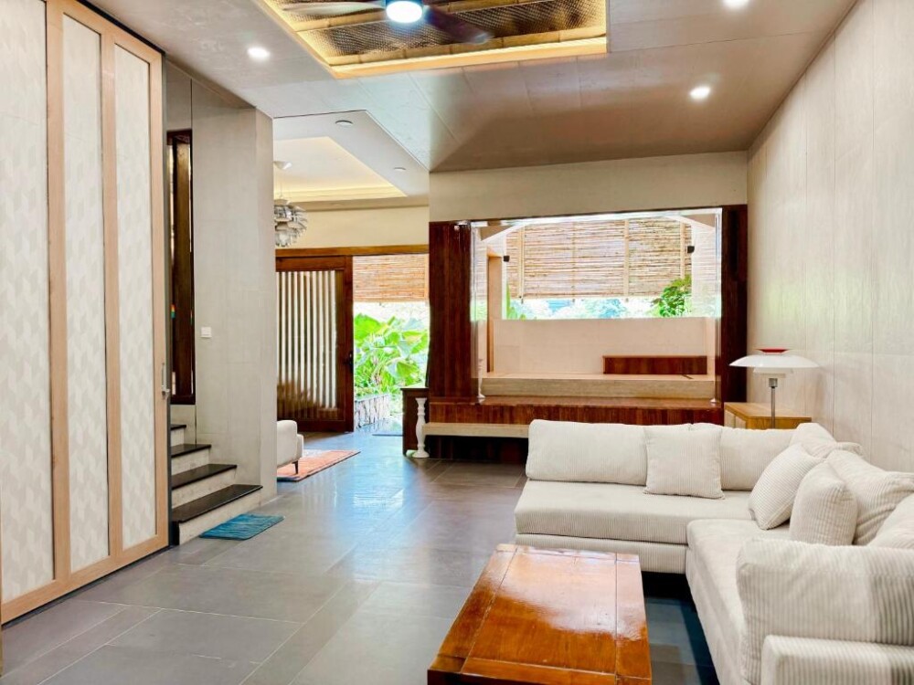 Villa Quận 7 có hồ bơi Odwin33 – Khu vực phòng khách