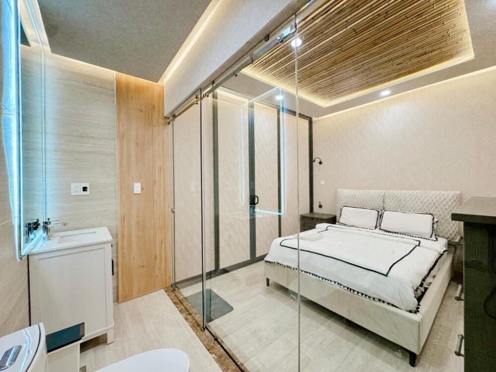 Villa Quận 7 có hồ bơi Odwin33 – Khu vực phòng ngủ