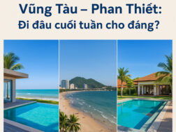 So sánh nên đi Hồ Tràm hay Vũng Tàu hay Phan Thiết