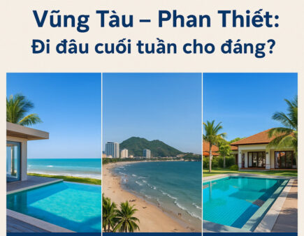 So sánh nên đi Hồ Tràm hay Vũng Tàu hay Phan Thiết
