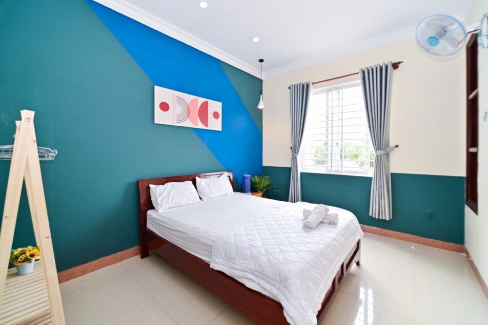 Phòng ngủ 1 giường tại Villa Odwin A34