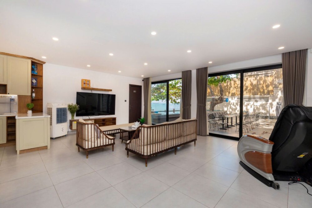 Phòng khách tại Villa Odwin BH109