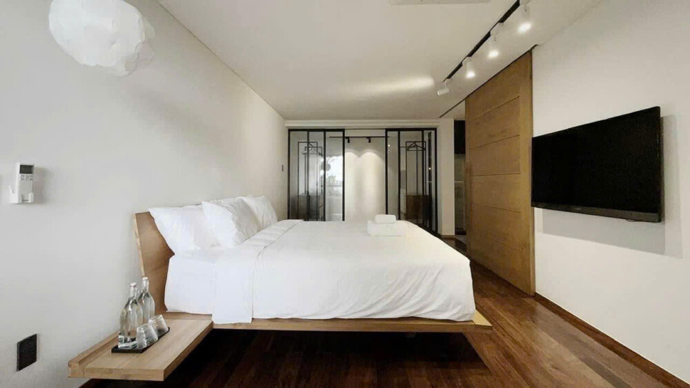 phòng ngủ sang trọng, tiện nghi trong villa Odwin DL32