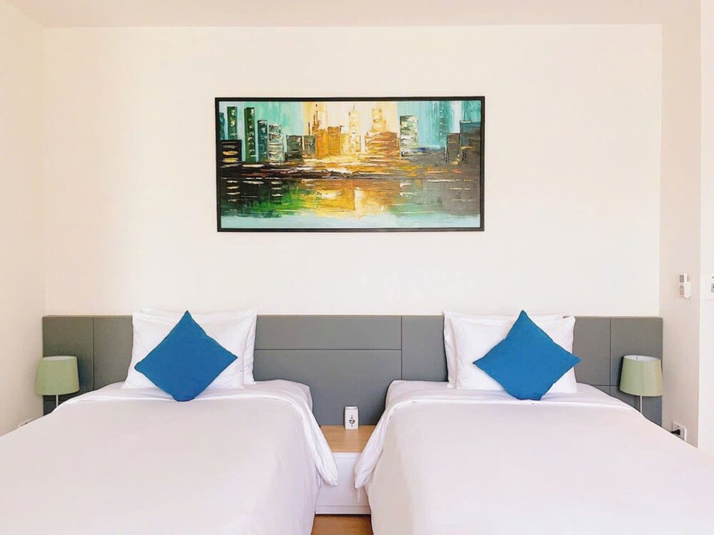 Phòng ngủ tại Villa Odwin Hồ Tràm 05