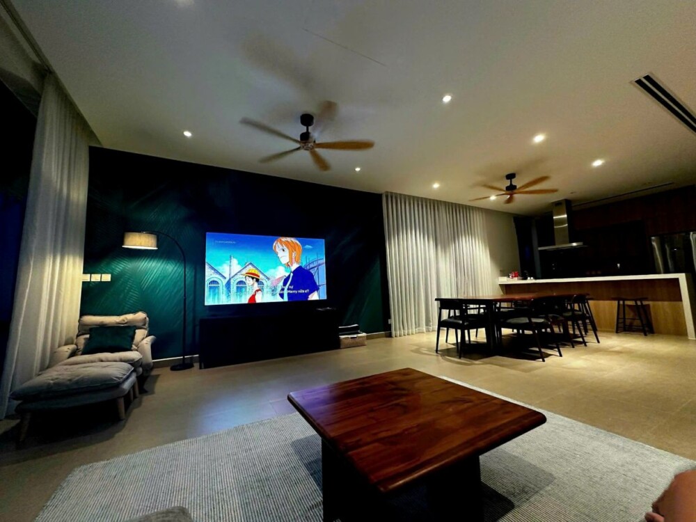 Phòng khách tại Villa Odwin Hồ Tràm 15