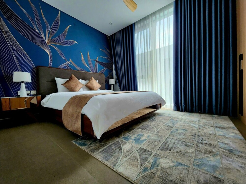 Phòng ngủ tại Villa Odwin Hồ Tràm 15