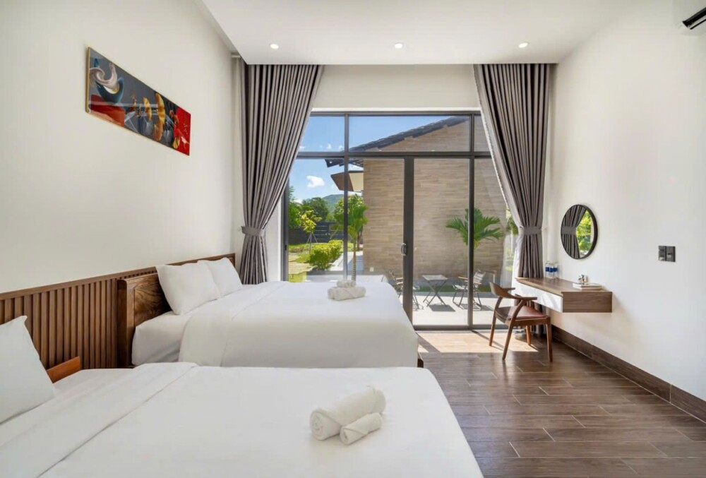Phòng ngủ tại Villa Odwin Long Hải ST4
