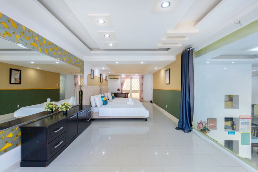 Phòng ngủ tại Villa Odwin NL88