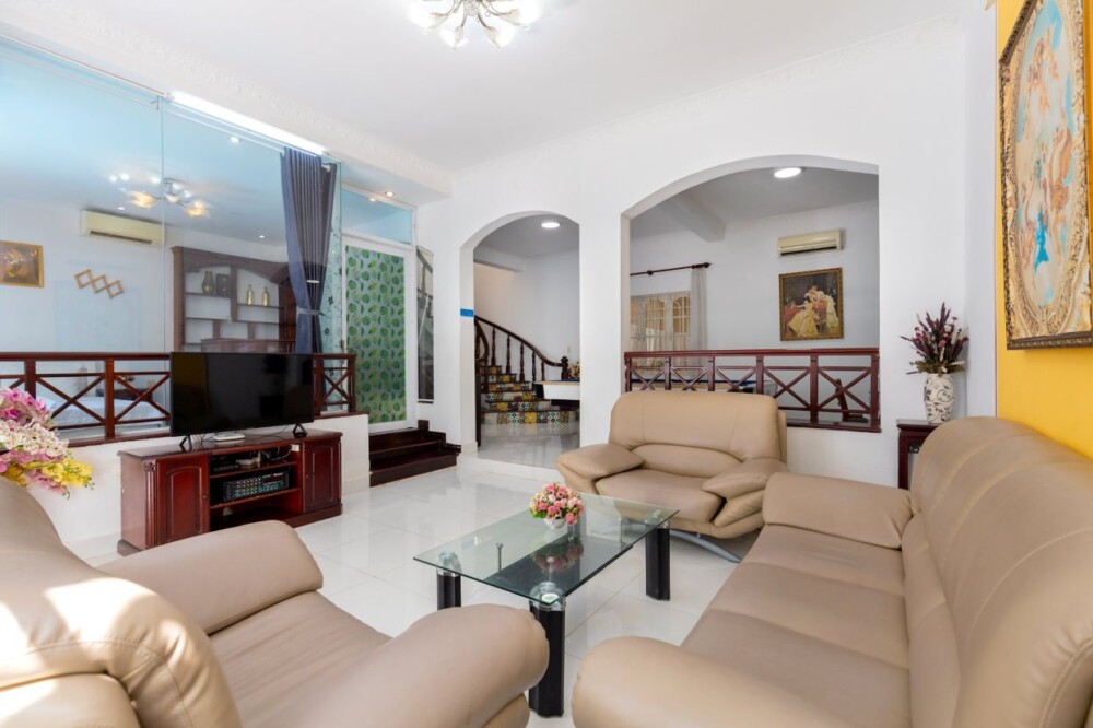 Phòng khách tại Villa Odwin NL20