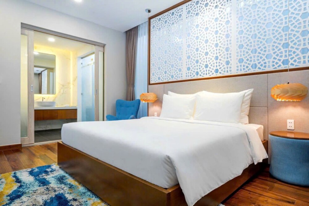 Phòng ngủ tại Villa Odwin Oceanami 5PN06