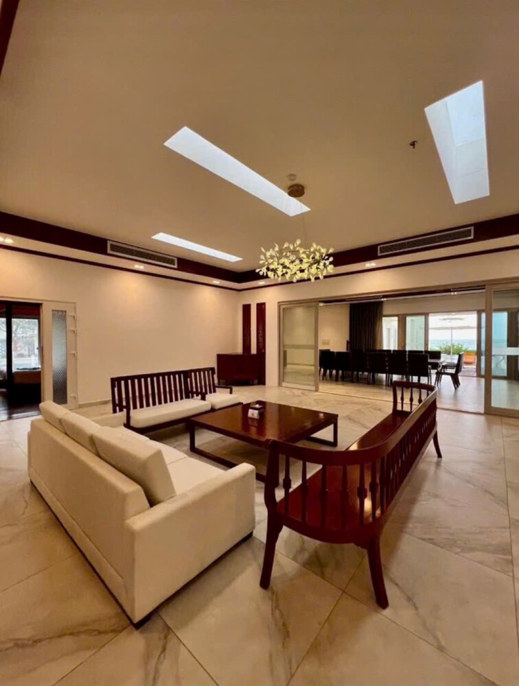 Phòng khách tại Villa Odwin Oceanami 8PN09