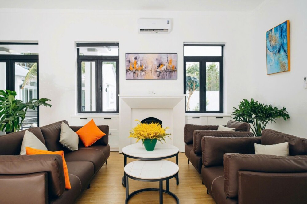 Phòng khách tại Villa Odwin PT 04