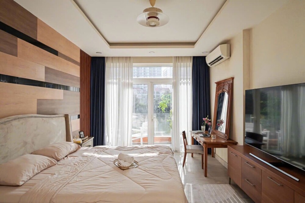 Phòng ngủ tại Villa Odwin Sài Gòn 33