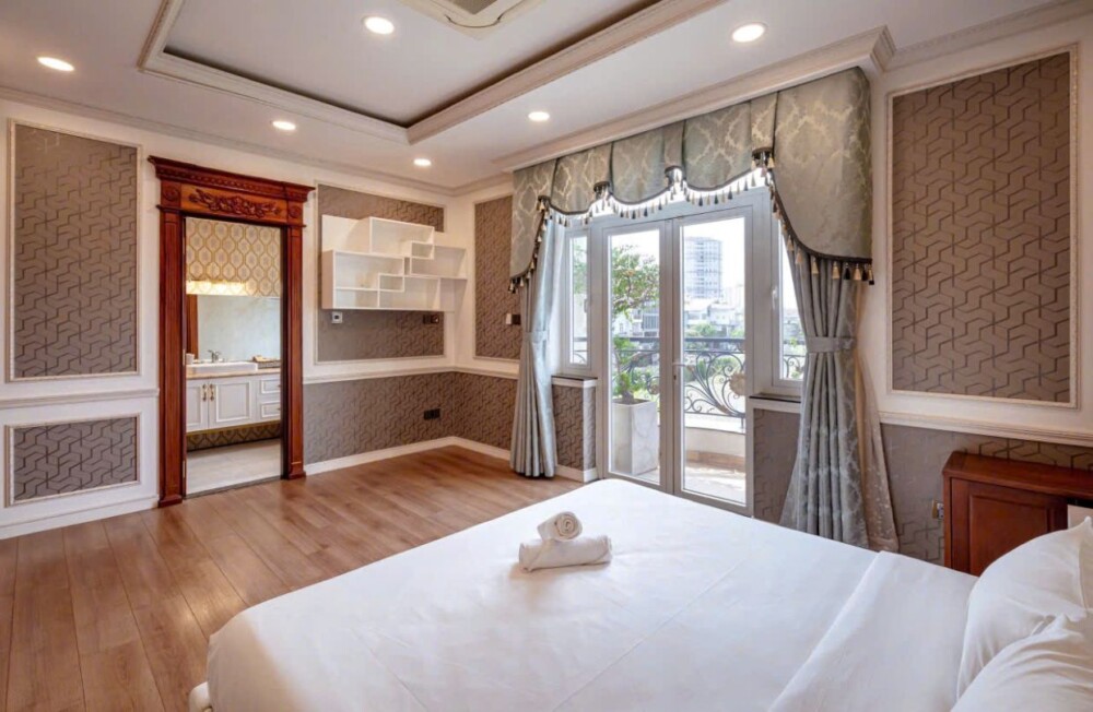 Phòng ngủ tại Villa Odwin Sài Gòn 37