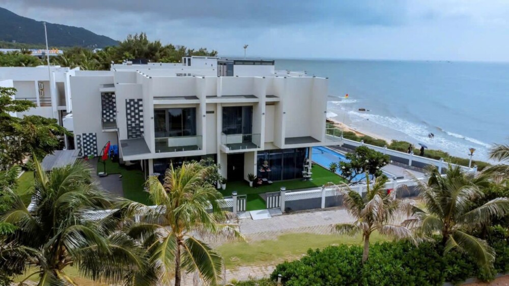 View toàn diện villa từ trên cao tại Odwin Oceanami 5PN05