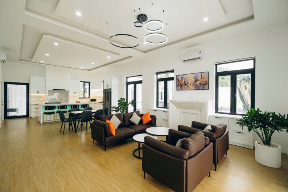 Phòng khách tại Villa Odwin PT04