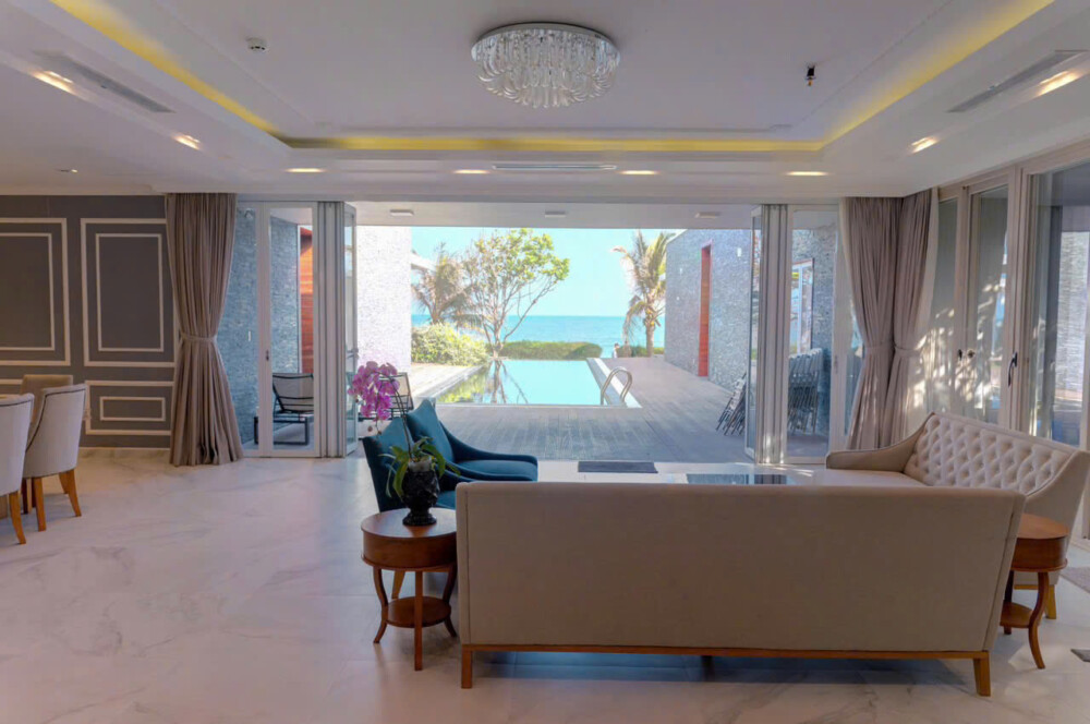 Villa Long Hải 6 phòng ngủ sát biển