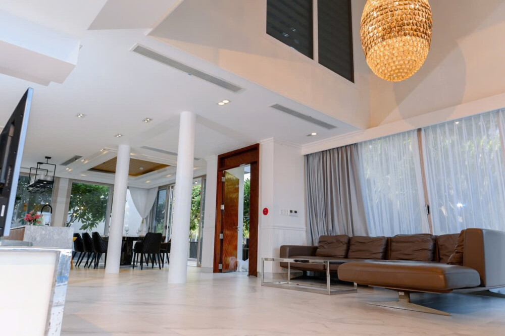 Nội thất phòng khách villa 7PN 