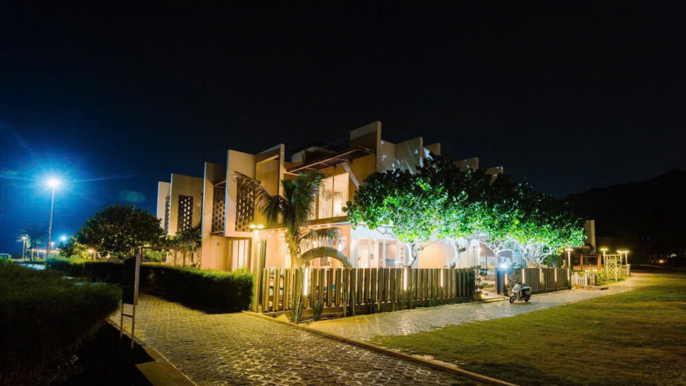 Mặt tiền villa Long Hải 7PN08 sát biển