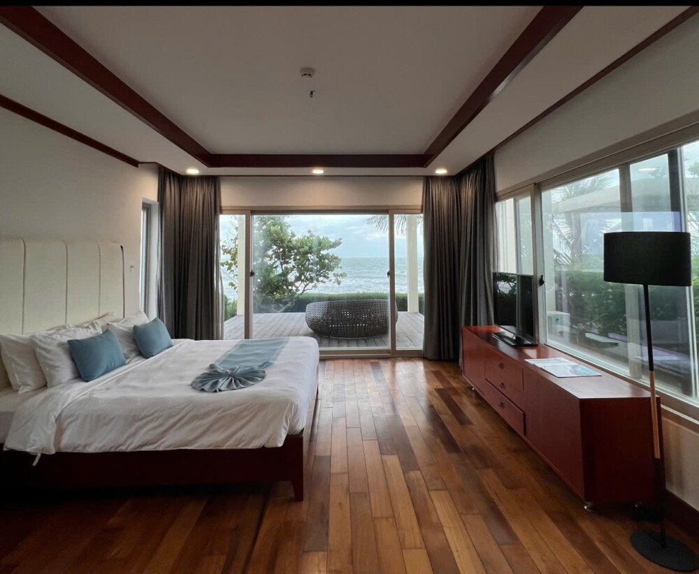 villa Long Hải 8 phòng ngủ sát biển có BBQ