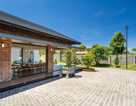 villa Long Hải có BBQ sân vườn chill