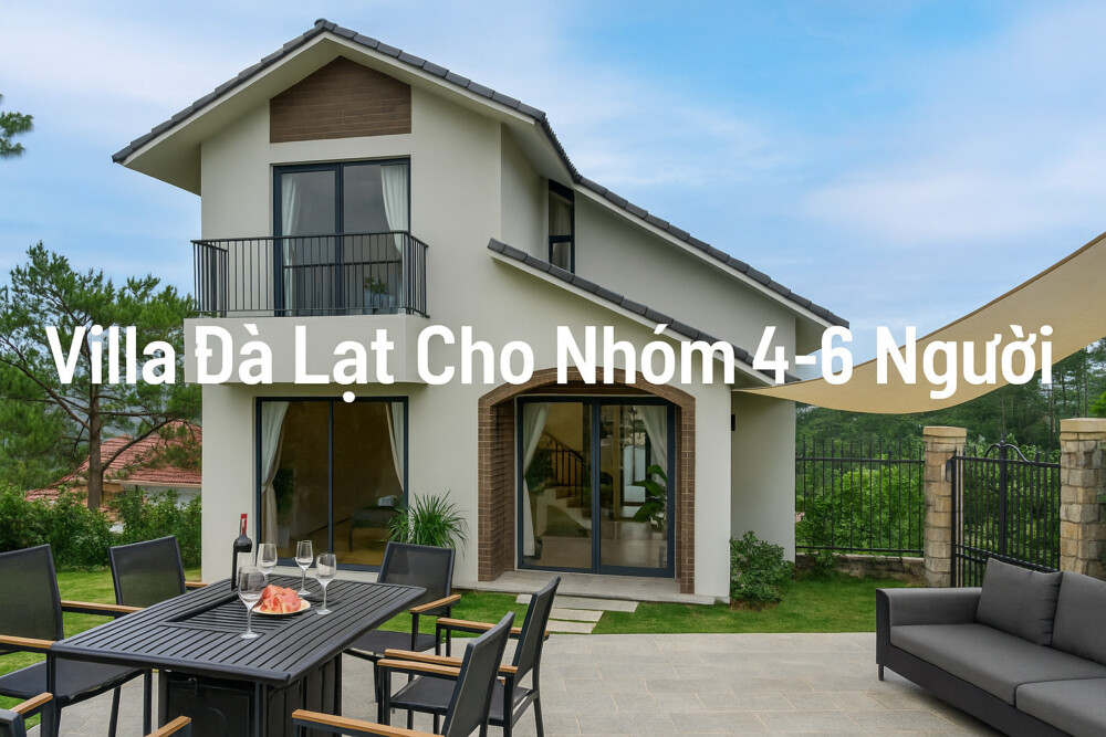 Villa Đà Lạt cho nhóm 4-6 người