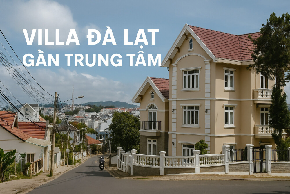 Villa Đà Lạt gần trung tâm