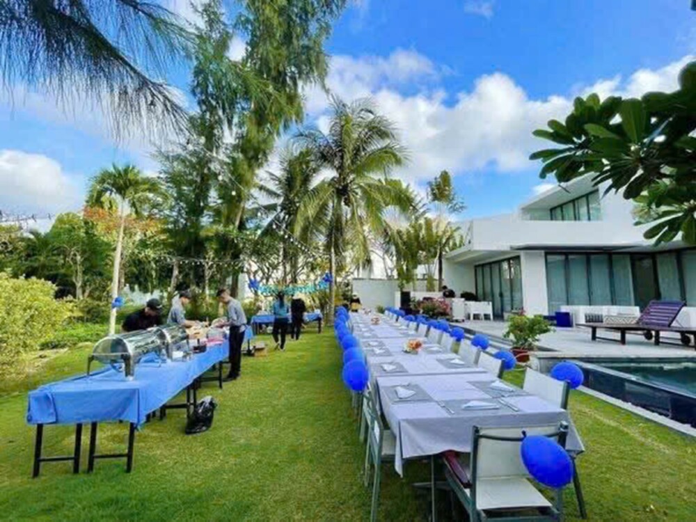 Villa Hồ Tràm cho đoàn công ty tổ chức tiệc riêng tư cuối tuần