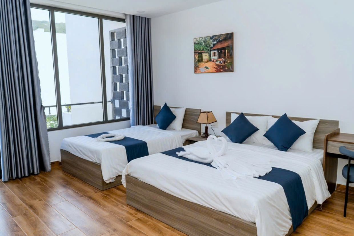 Villa Long Hải Odwin5PN05 – Khu vực phòng ngủ