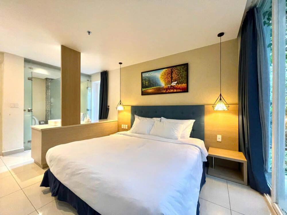 Phòng ngủ đầy đủ tiện nghi như khách sạn