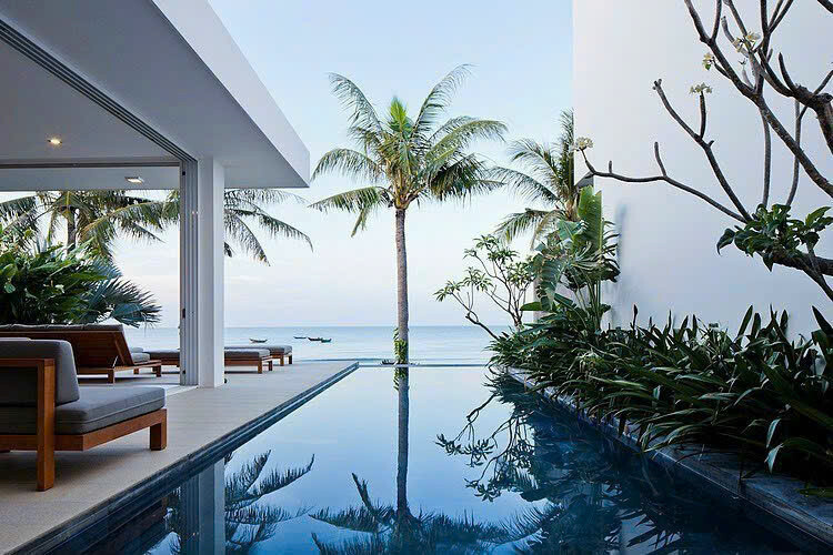 Villa Mũi Né sát biển có hồ bơi riêng