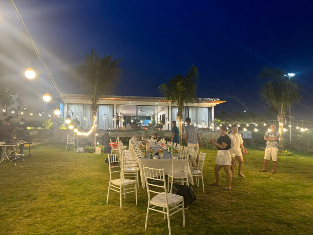 Villa chill phù hợp tổ chức tiệc tối Phan Thiết